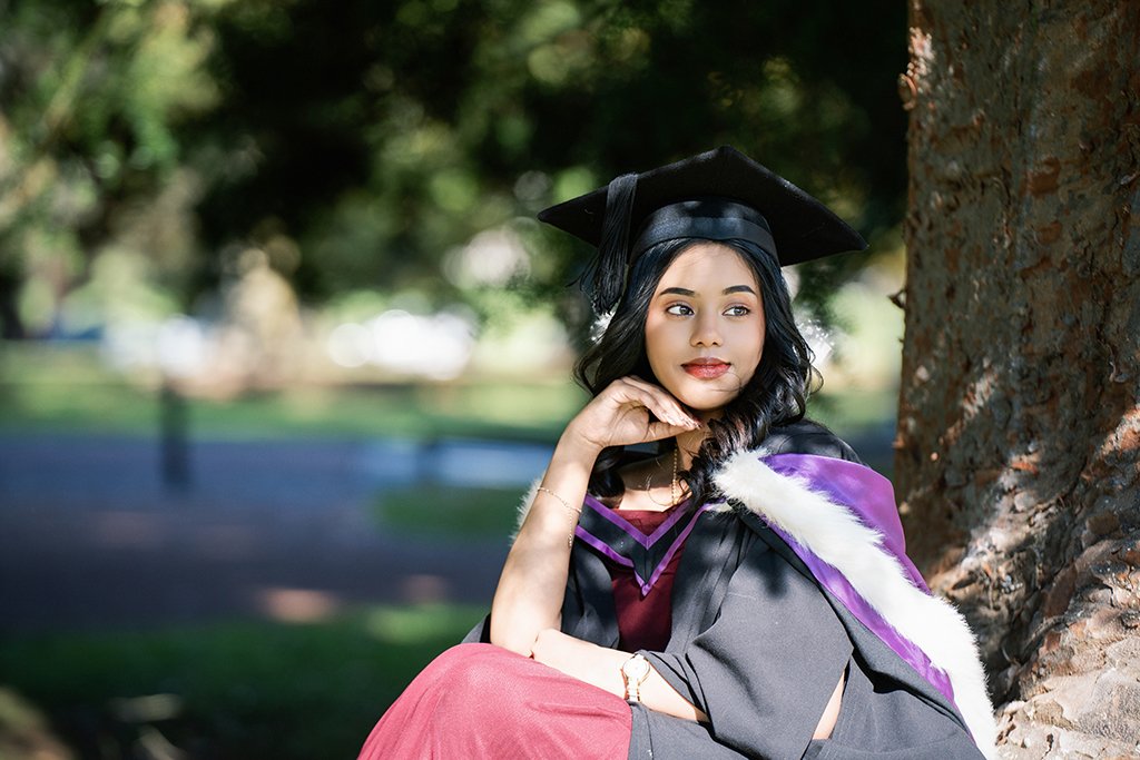 UoA graduation photography in Winter Garden